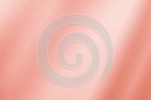 Light pale coral abstract elegant background. Peach pink shade. Gradient. Blurred lines. Drapery.