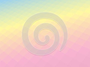 Light pastel geometric tilt background