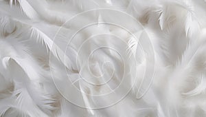 Light pattern textured plumage background white feather softness bird soft abstract fluffy