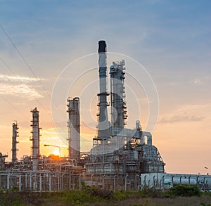 Light of petrochemical industry power station