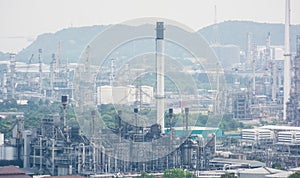 Light of petrochemical industry power station