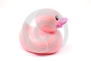 Light pink bath duck