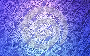 Light Pink, Blue vector abstract doodle wallpaper.