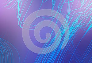 Light Pink, Blue vector blurred bright template