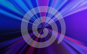 Light Pink, Blue vector blurred shine abstract texture.