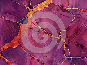 Light Pink Crackled Marble Seamless Pattern