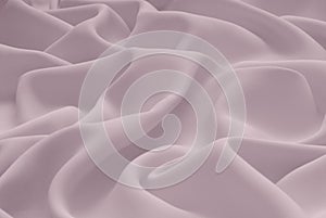 Light pink satin material, lilac sateen fabric, photo