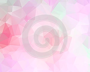 Světlo růžový vektor abstraktní  mnohobarevný duha vektor trojúhelník mozaika šablona 