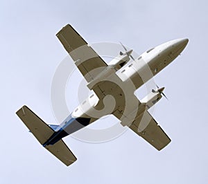 Light Plane from below