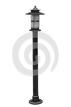 Light pole isolated