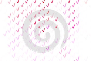 Light Purple, Pink vector background with wry lines.