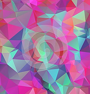 Light purple vector polygon abstract backdrop. Polygonal with gradient. Texture pattern for your backgrounds