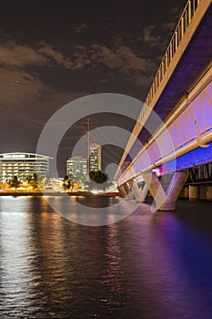 Light Rail Bridge at Tempe, AZ