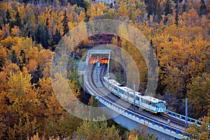 Light rail transit in edmonton photo