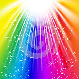 La luce da arcobaleno 