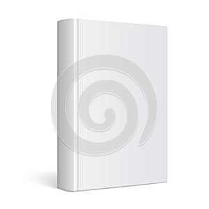 Light Realistic Blank book cover