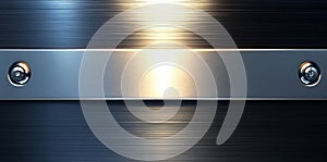 A light-reflective brushed metal texture with a soft gradient.