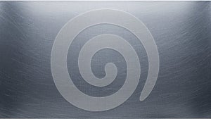 Light reflects subtly creating a soft gradient effect on the metallic gray