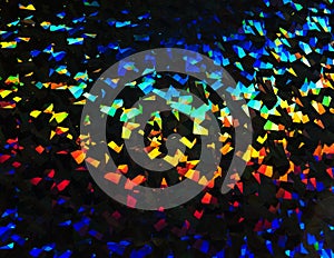 Light refraction background