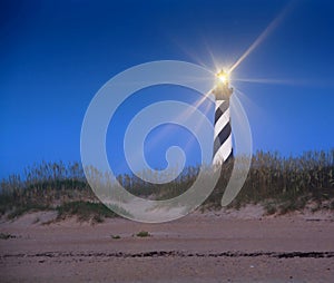 Light's On! at Cape Hatteras Lighthouse NC