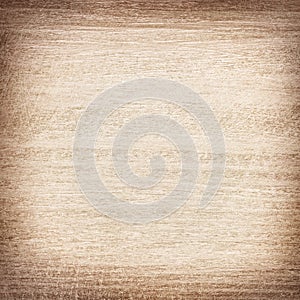 Light scratched square wooden cutting board. Wood texture