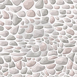 Light seamless stone pattern