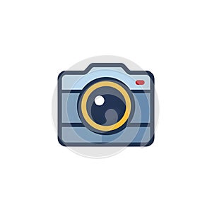 Digital Sensor Flat Clipart Style