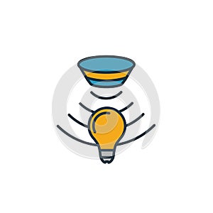 Light Sensor icon. Simple element from sensors icons collection. Creative Light Sensor icon ui, ux, apps, software and