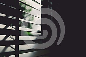 Abstract background from shade of blinder