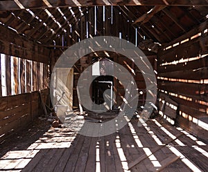 Light and Shade in an Old Shack photo