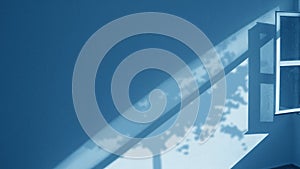 Light and Shadow Coming in Through Window