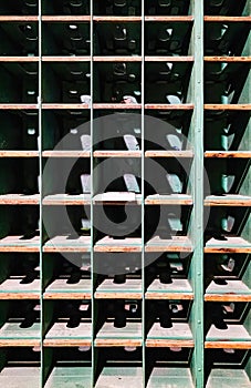 Light and Shadow in Cubbyholes photo