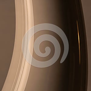 Of light and shadow enhances the three dimensional appearance