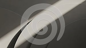 Of light and shadow enhances the three dimensional effect highlighting