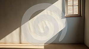 light shadow in wall