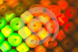 Light shapes effect - defocus light