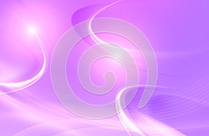 Light shining waves pink background