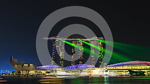 Light Show Marina Bay Singapore