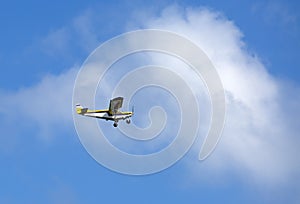 Light single-engine plane