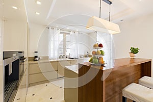 Light and spacious kitchen
