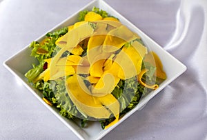 Light spring salad for vegetarians