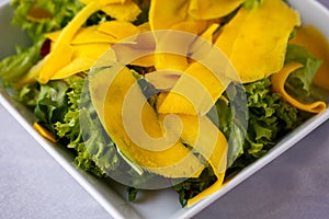 Light spring salad for vegetarians