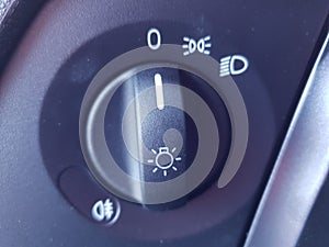 Light switch in vehicles photo