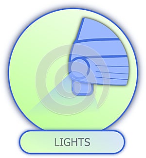 Light symbol and icon