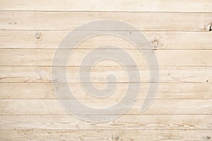 Light tan horizantal Wood planks wall floor wood grain