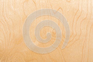 Light texture of birch plywood, abstract background