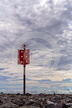 Light To Warn Ships Of Rocks At Harbor Entrance