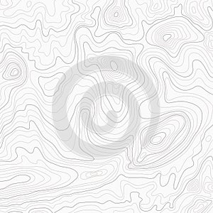 Light topographic topo contour map background