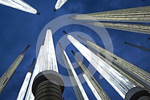 The Plaza de Cisneros or Parque de las Luces is a square located in MedellÃÂ­n. photo