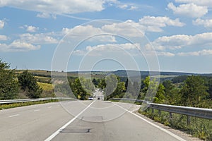 Light traffic and agriculture fields